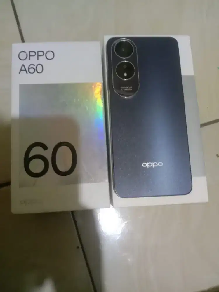 Oppo A60 8/256 Fullset Mulus