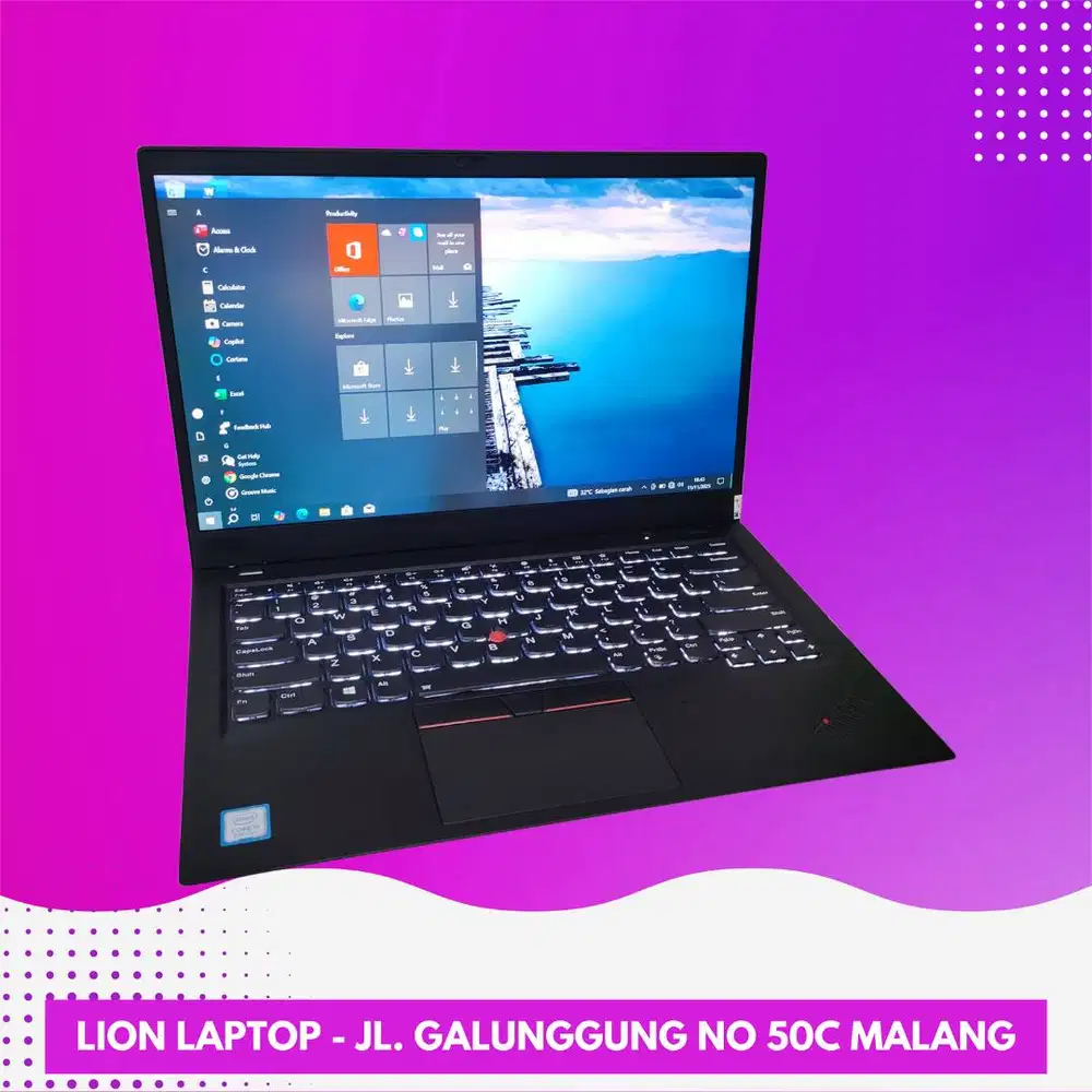 X1 Carbon Slim Ringan i5 gen 8 8/256 [09|12]