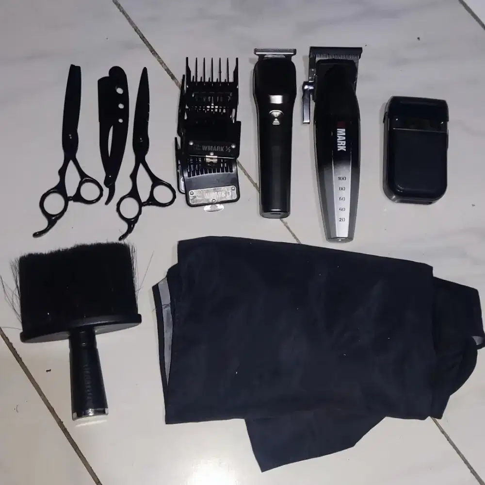 Alat cukur full set siap pakai