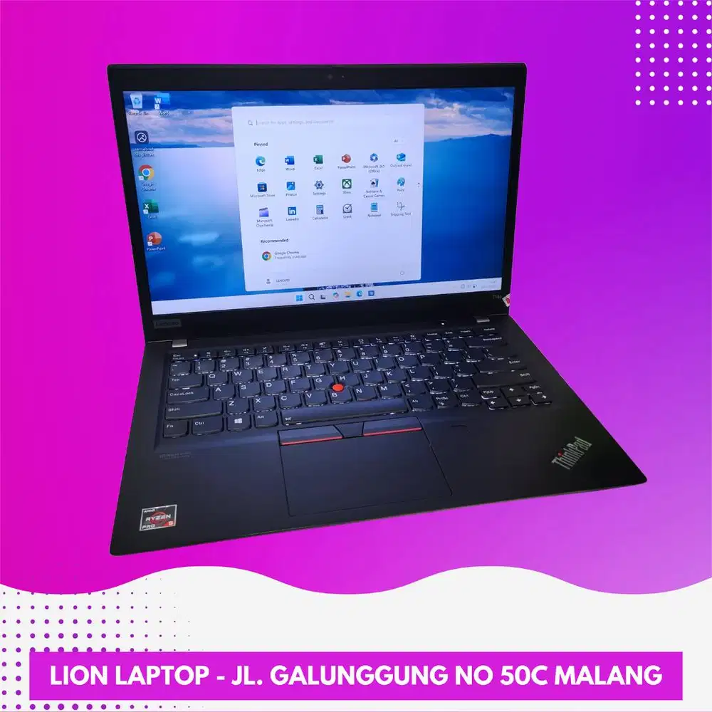 RAM 16GB Touchscreen Ryzen 5 Slim Lenovo Thinkpad T14s [09|12]