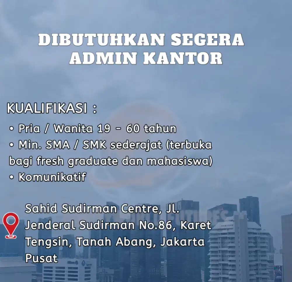 Loker admin kantor