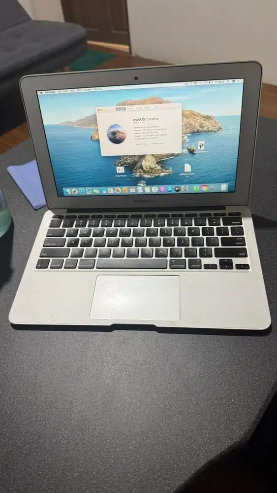 Macbook air 2013 core i5 ram 4gb ssd 256gb 11