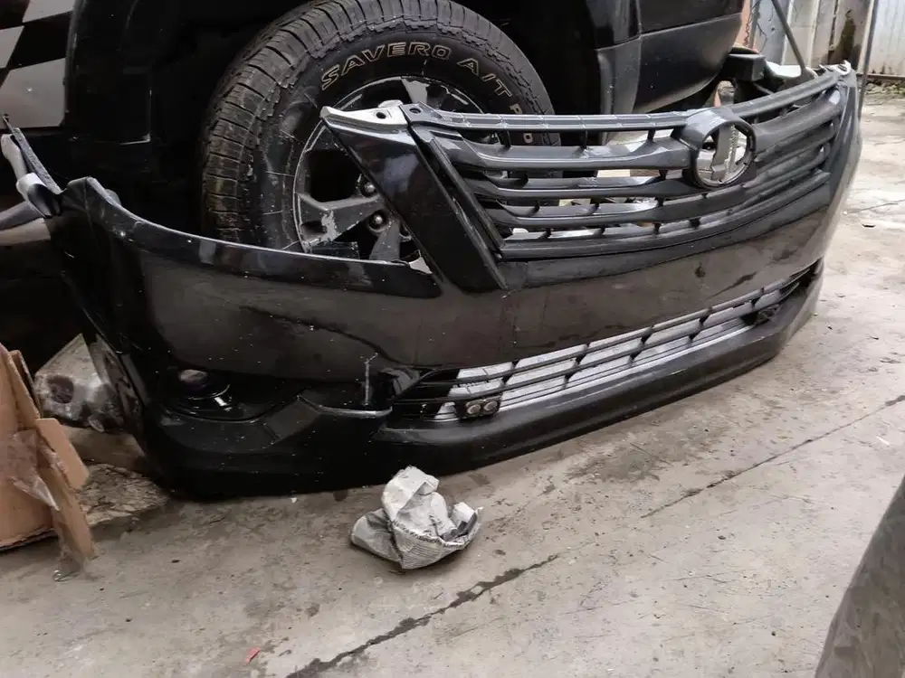 Bumper original dan ram fender kanan kiri