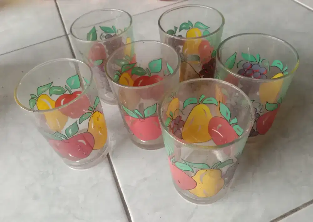 Cangkir minum kapasitas 200ml isi 6