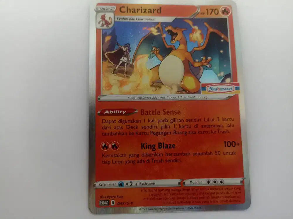 kartu pokemon  charizard original