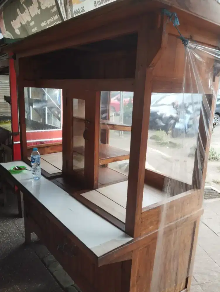 Di Jual cepat, grobak mi ayam bakso