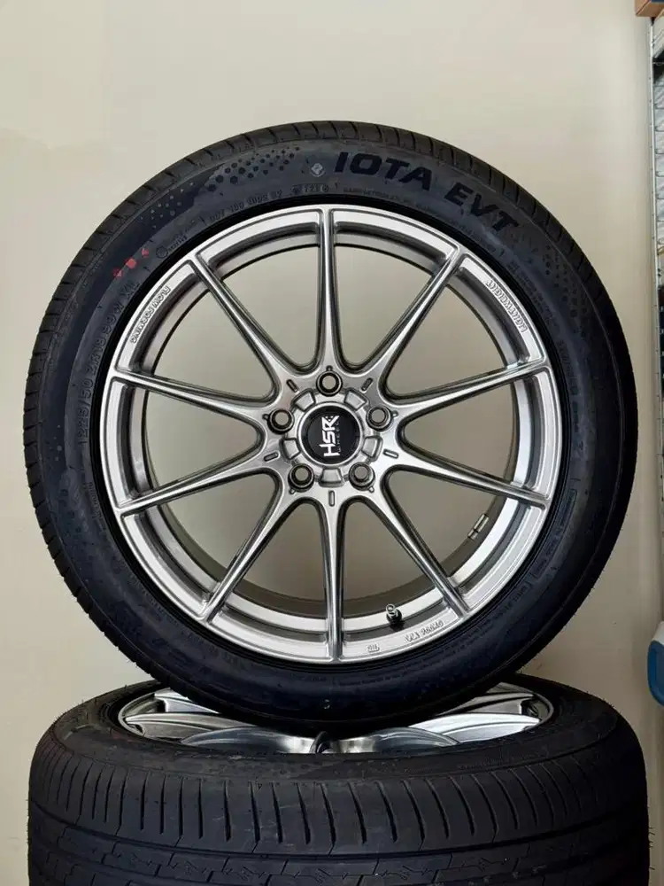 VELG BEKAS RASA BARU, HSR TOBELO R18 FLOW FORMING