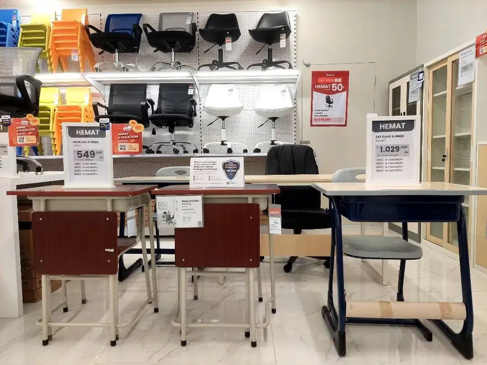 Set Meja Kursi Sekolah