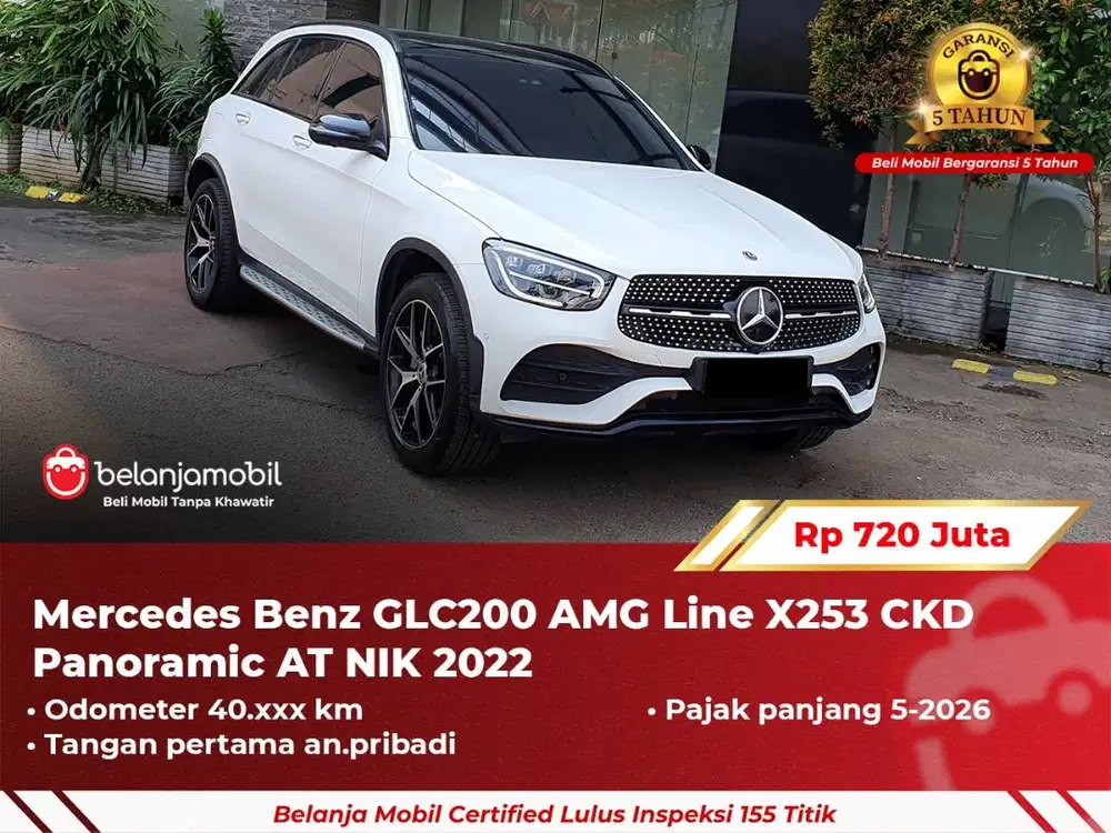[ GARANSI 5TH ] Mercedes Benz Mercy GLC200 GLC 200 AMG X253 2022/2023