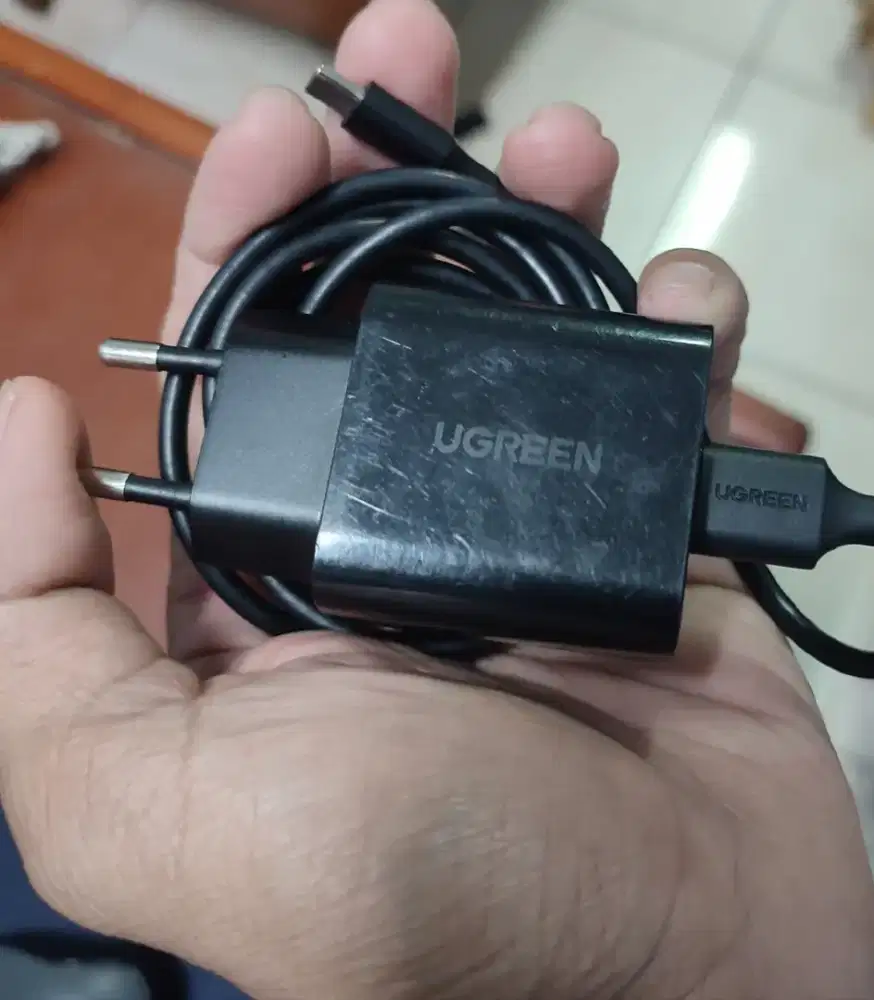 charger ugreen type c 18 watt fastcharging