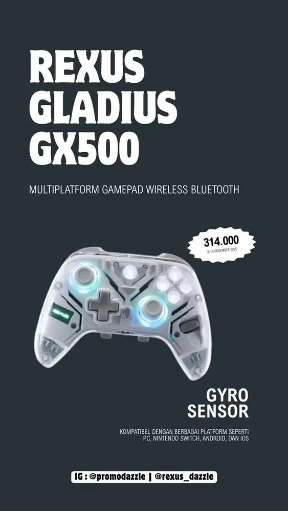 Rexus Gladius GX500