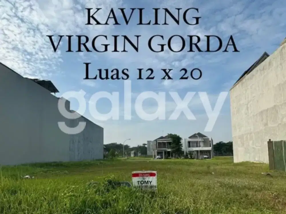 Tanah kavling virgin gorda pakuwon city surabaya timur