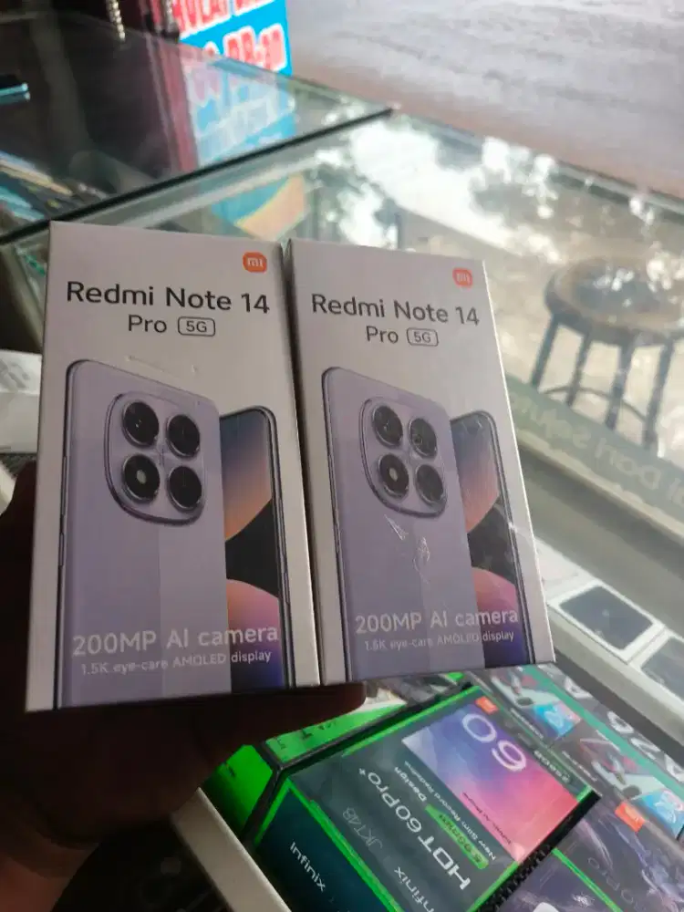 Redminote 14 pro 5G ram8/256 garansi resmi 1 tahun