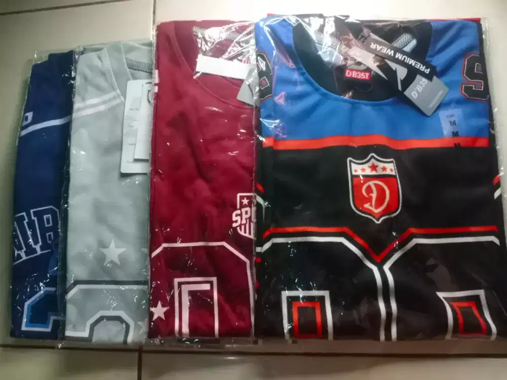 Baju Jersey UK M besar 3 dan M remaja tanggung 1