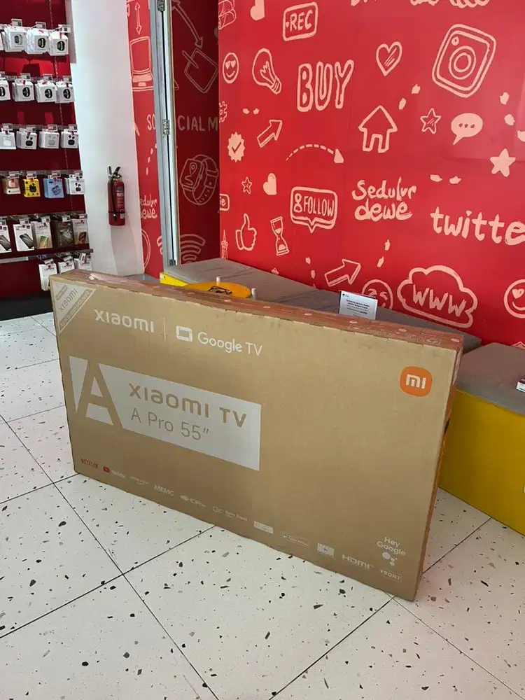 xiaomi google tv 55' cash/kredit cukup bawa ktp tanpa survey
