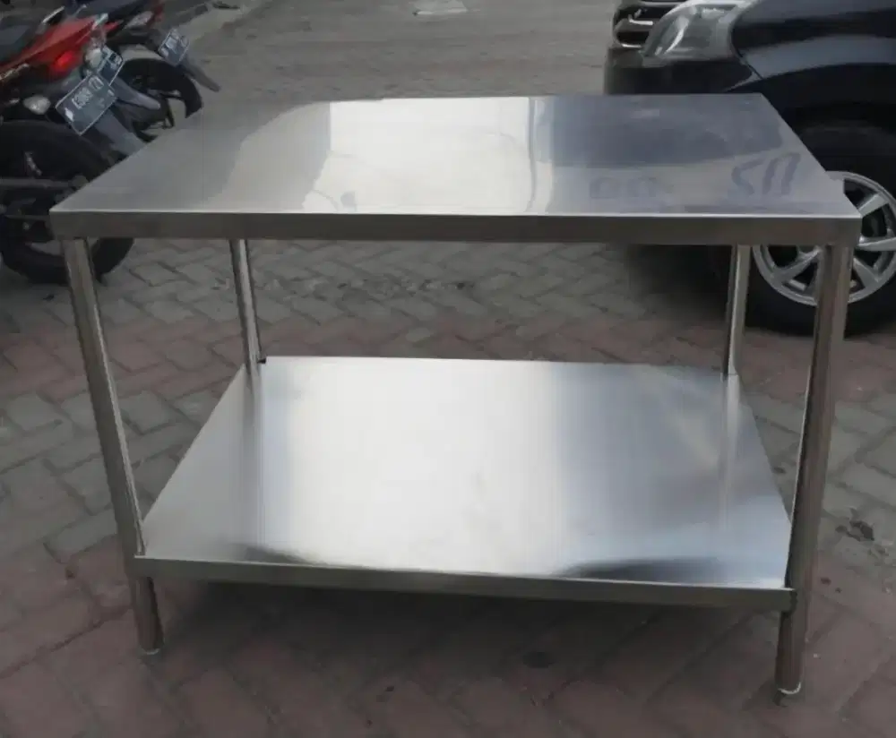 Jual meja stainless