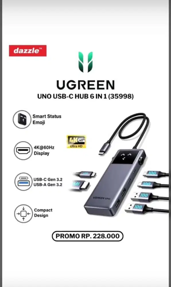 usb huh ugreen uno seriess