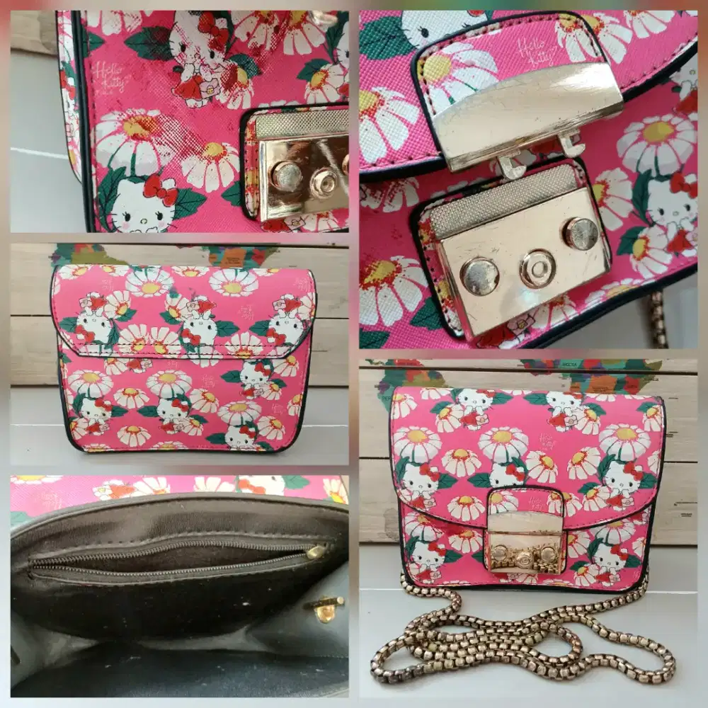 Tas mini fashion ala Frla Hello Kitty, preloved