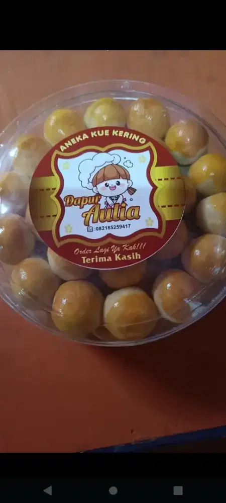 Aneka kue kering nastar