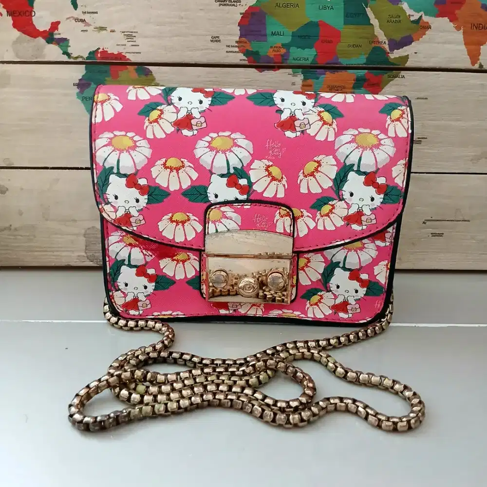 Tas mini fashion ala Frla Hello Kitty, preloved