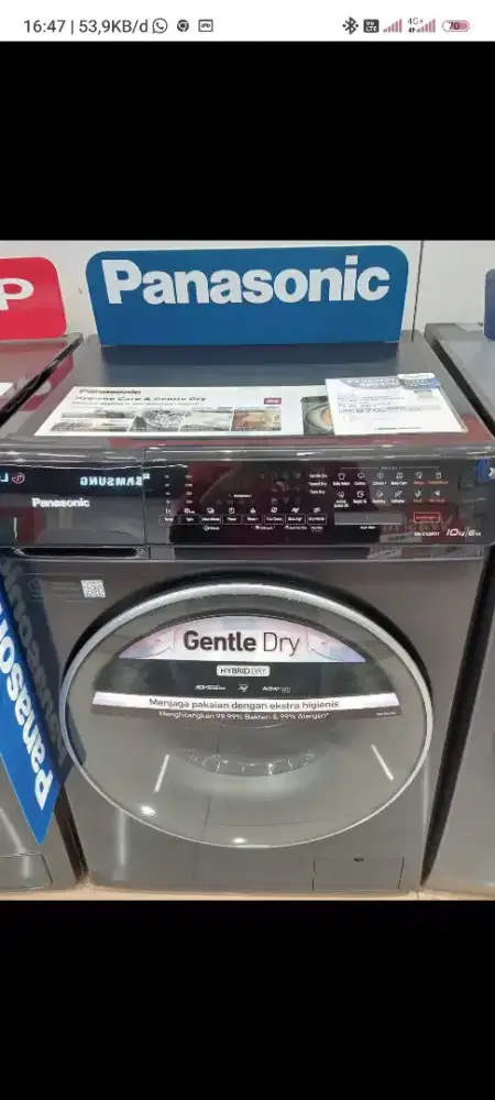 Bunga Cicilan 0% MESIN CUCI PANASONIC