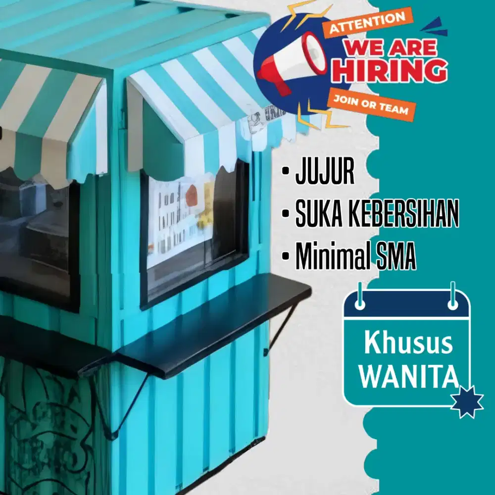 Jaga stand minuman