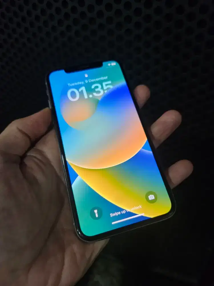 Iphone x 256gb ibox ios 16.3.1 barang langka bh 85%