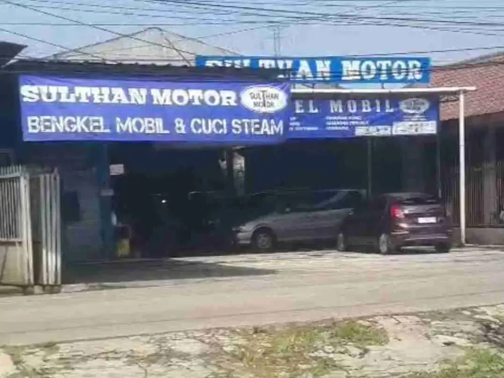 Ruang Usaha Bengkel di raya leuwinanggung jual cepat
