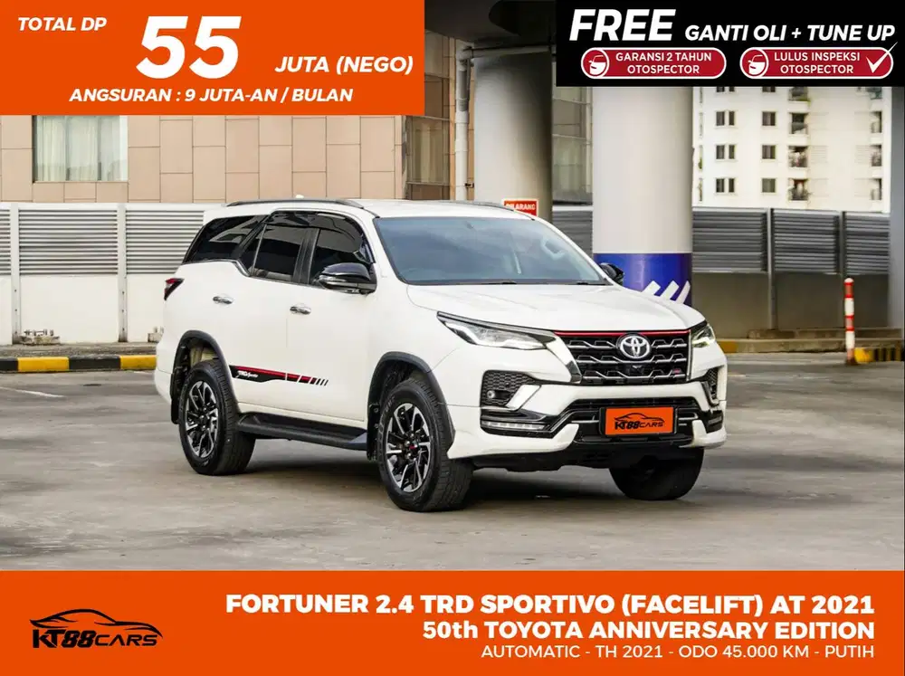TOYOTA FORTUNER 2.4 TRD SPORTIVO AT 2021 METIC