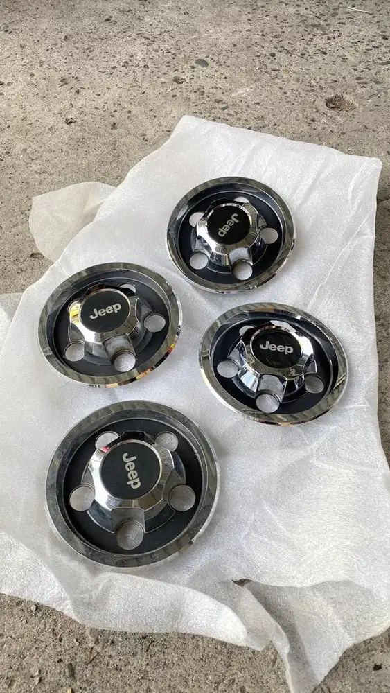 Dop velg jeep tj sahara crome original