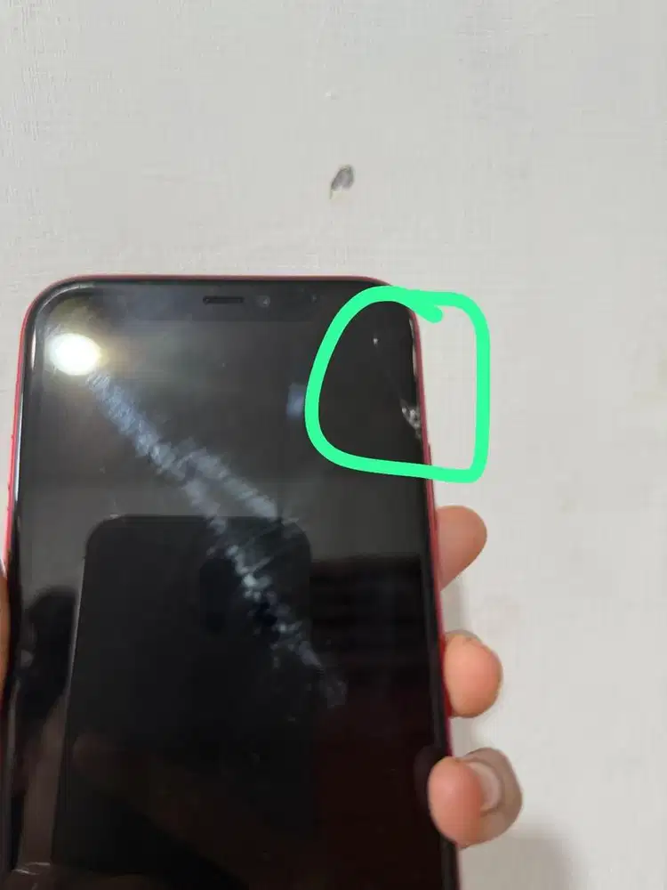 iphone 11 64gb all operator minus lcd retak bh batre 72% normal dipaka