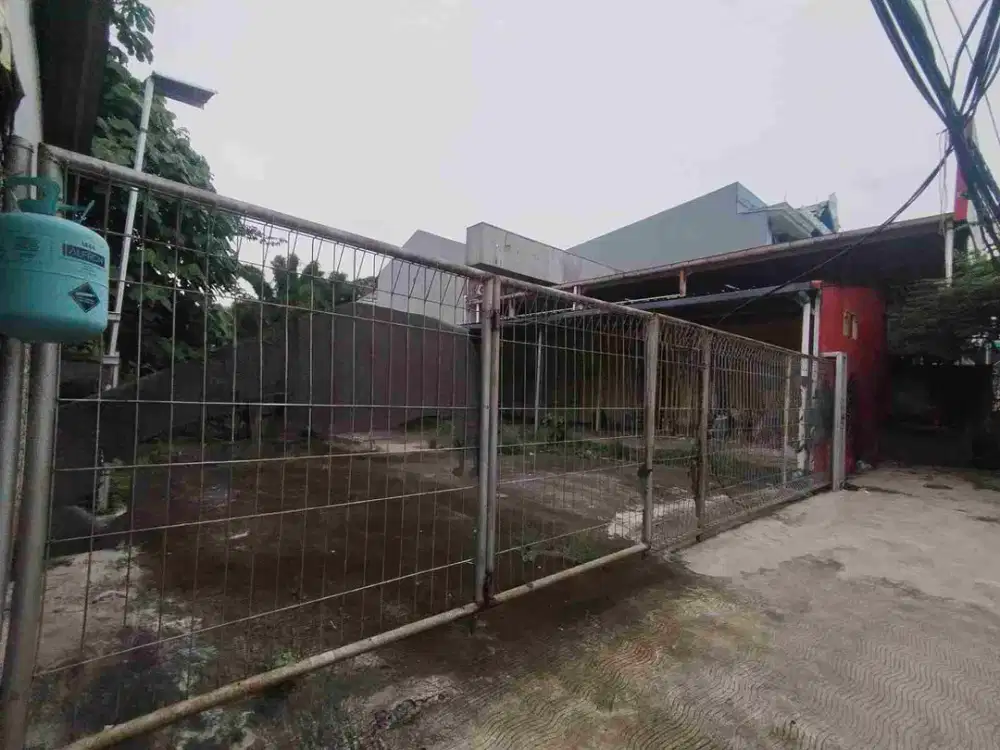 Disewakan tanah pinggir jalan strategis utk usaha workshop gudang di jatiasih dekat tool joor