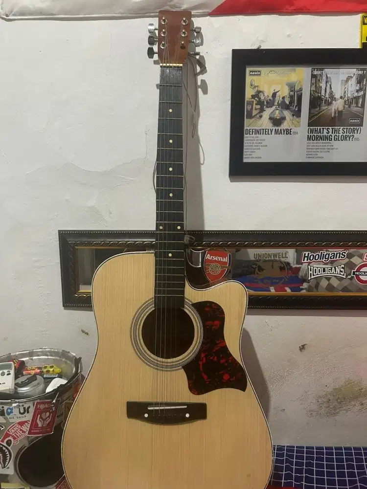 Gitar yamaha custom string f1000