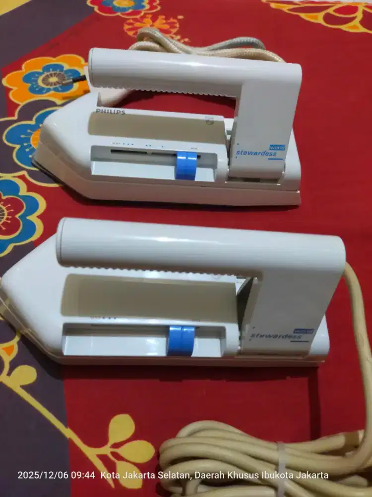 Setrika travel lipat philips made in singapore