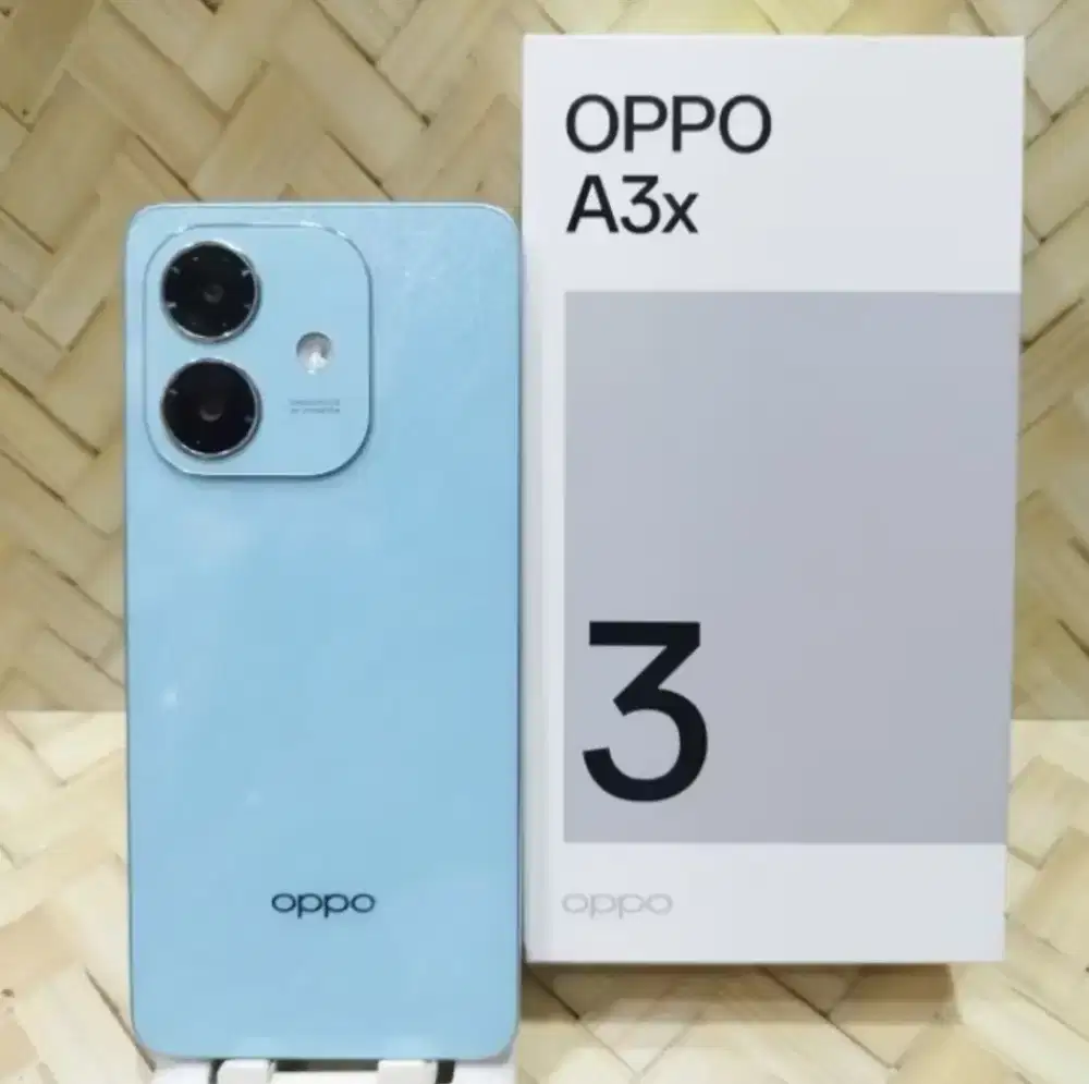 Murah hp oppo A3x 4/128 lkp, bs TT