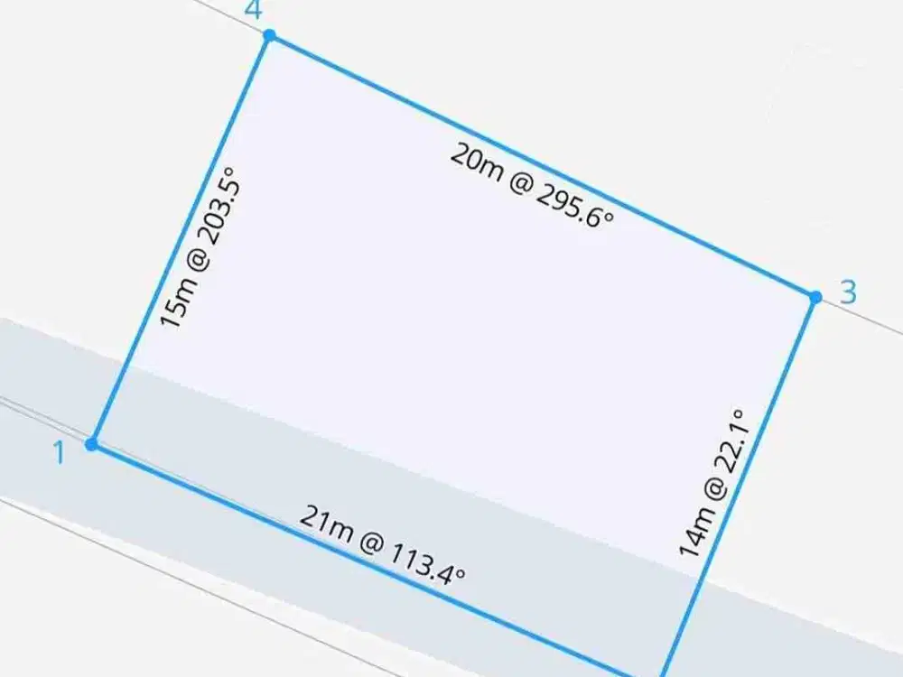 FREEHOLD

Dijual tanah premium lokasi pererenan