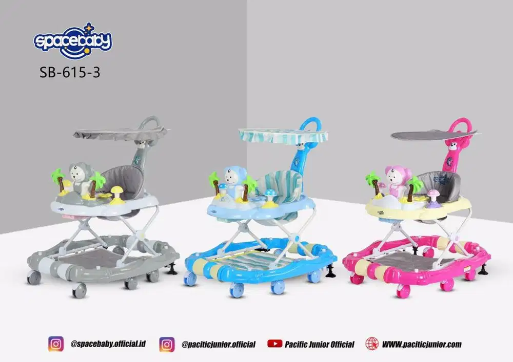 Baby Walker SB 615-3 Spacebaby