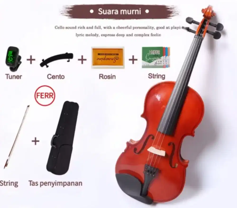 Jual biola merk benston