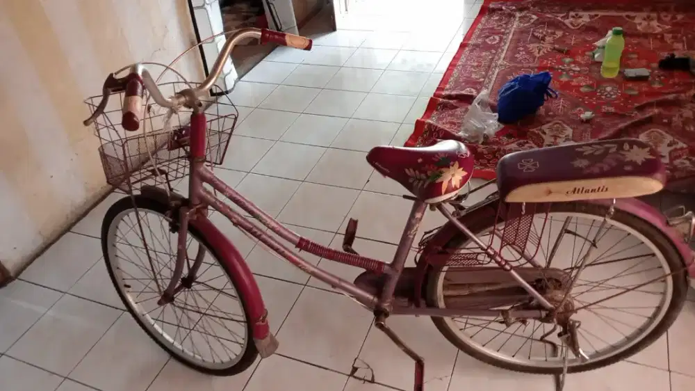 Sepeda bekas jarang di pakai