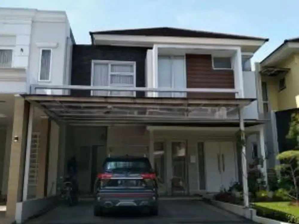 Dijual Rumah Citrus Garden Luas 200m2, Kamar 4+1, SHM Fasilitas Masjid dan Kolam Renang, Keamanan 24jam, Bebas Banjir Grand Wisata
