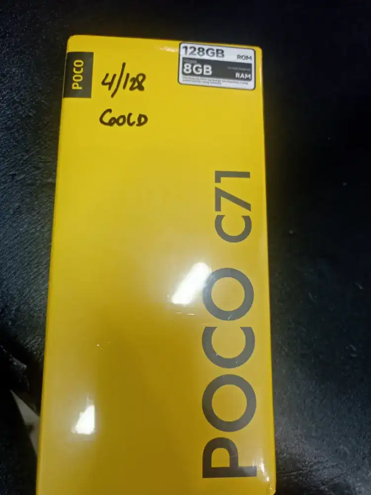 Poco C71 4+4/128 GB new Resmi
