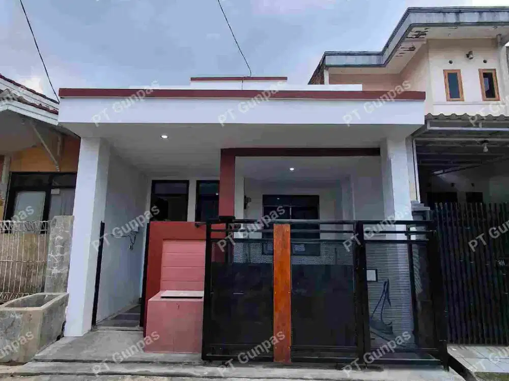 rumah siap huni 3 kamar tidur di puri cipageran dekat sangkuriang cimahi