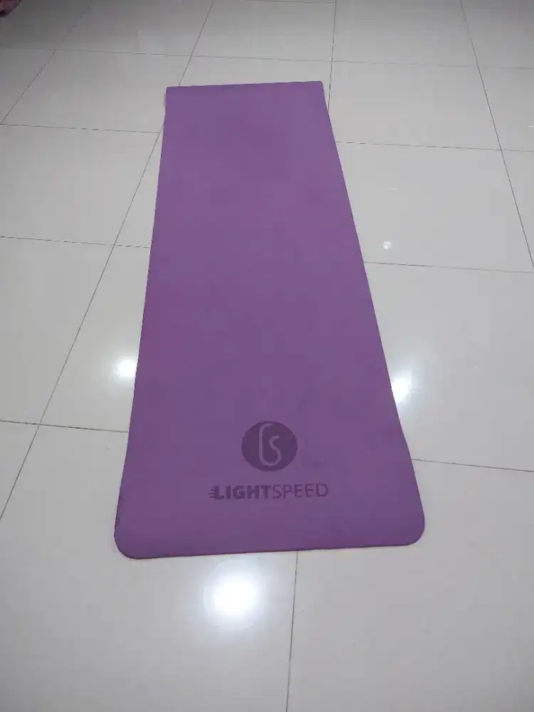 12 Matras Yoga / Yoga Mat merk Lightspeed TPE 6mm