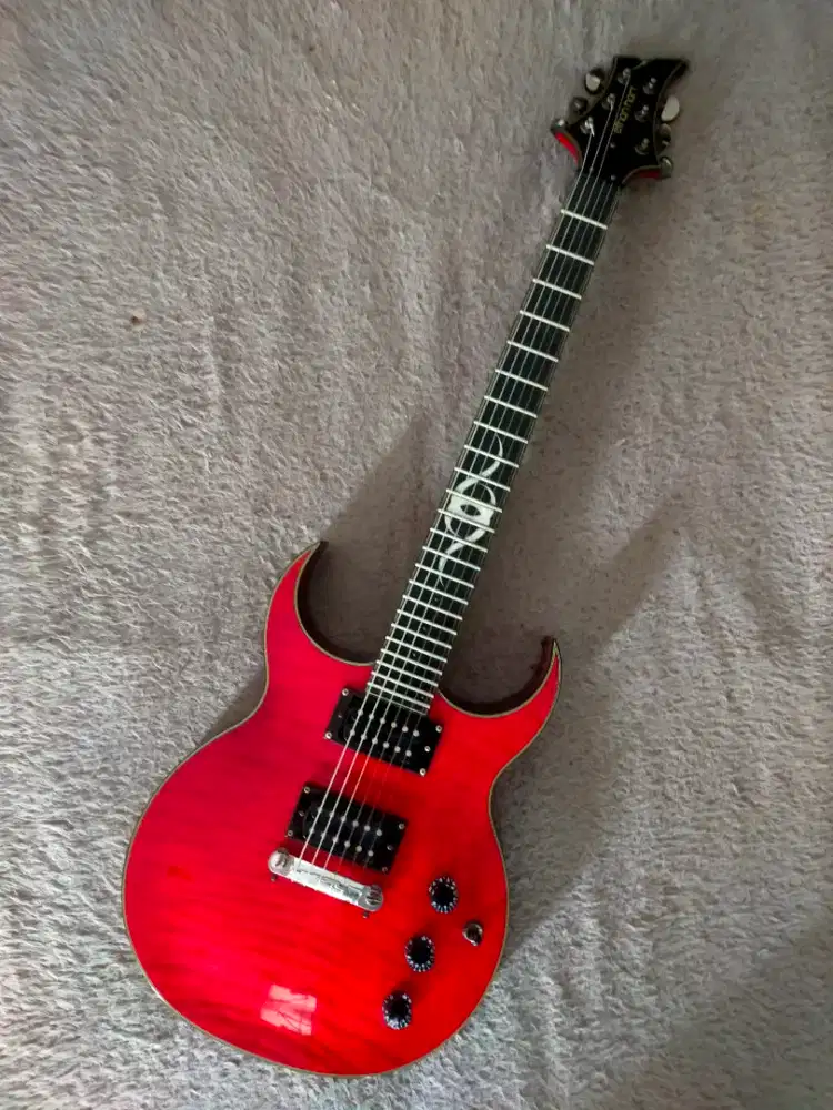 gitar Ethan heart EH2 original