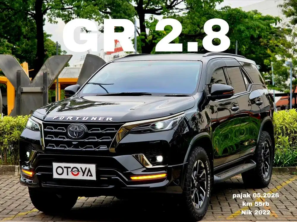 (CAT FULL ORI) Fortuner GR 2.8 4x2 2022