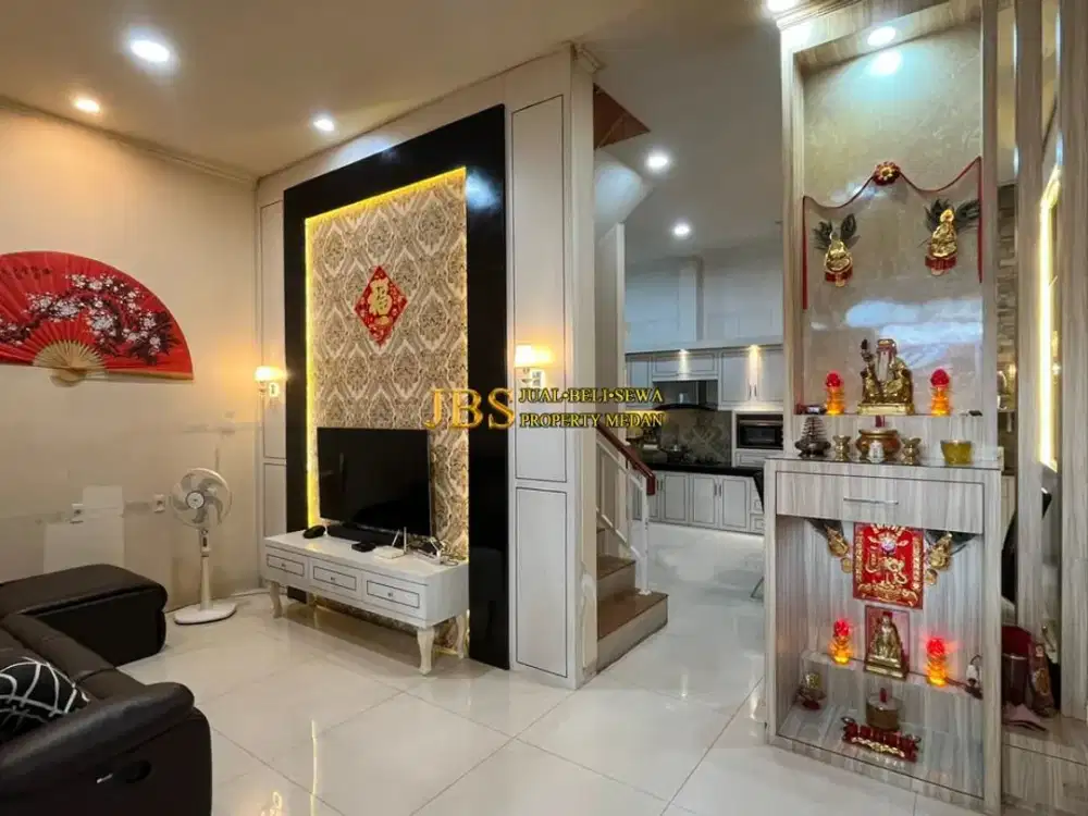 Jual Rumah Siap Huni Furnish di Komplek Krakatau Palace 1 (Daerah Bhayangkara)