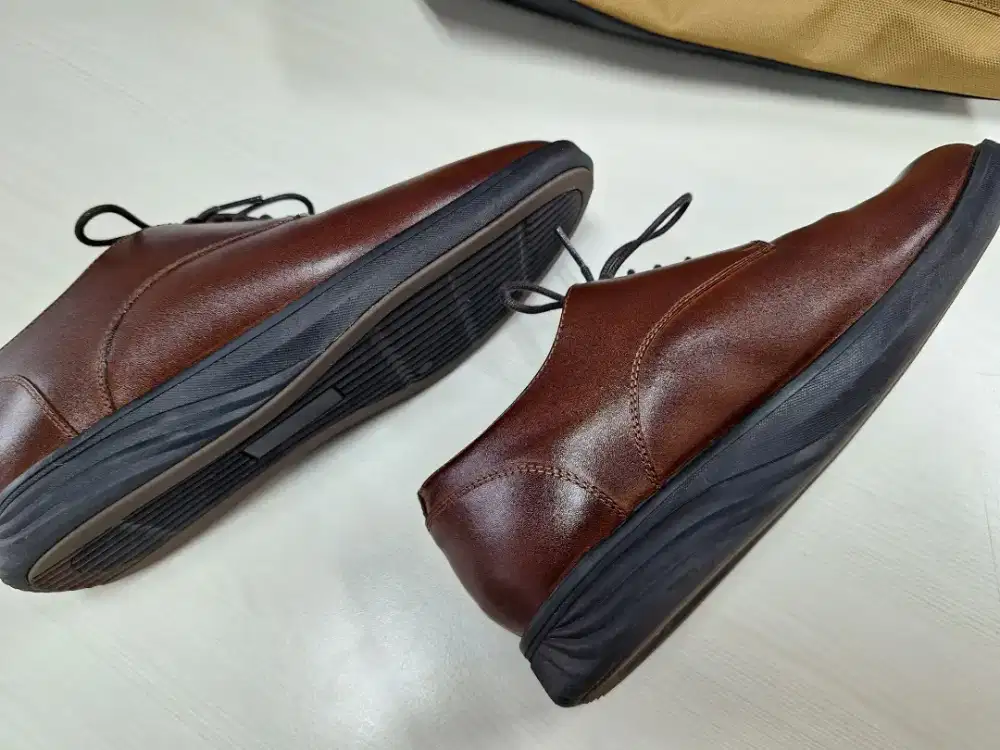 Sepatu Kulit Prabu Warna Brown