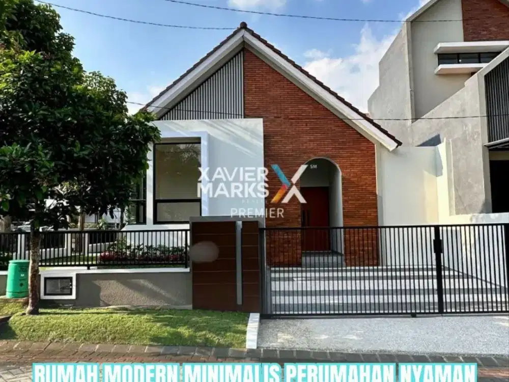 Rumah Modern minimalis di Austinville Dieng Malang