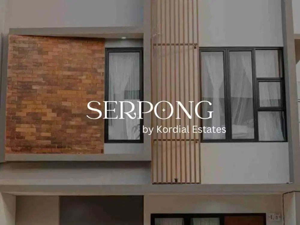 Dijual Rumah Di Serpong 2 KT, 2 KM, 2 Lantai – Dekat Mall Paradise Walk Di Jalan Raya Serpong Parung