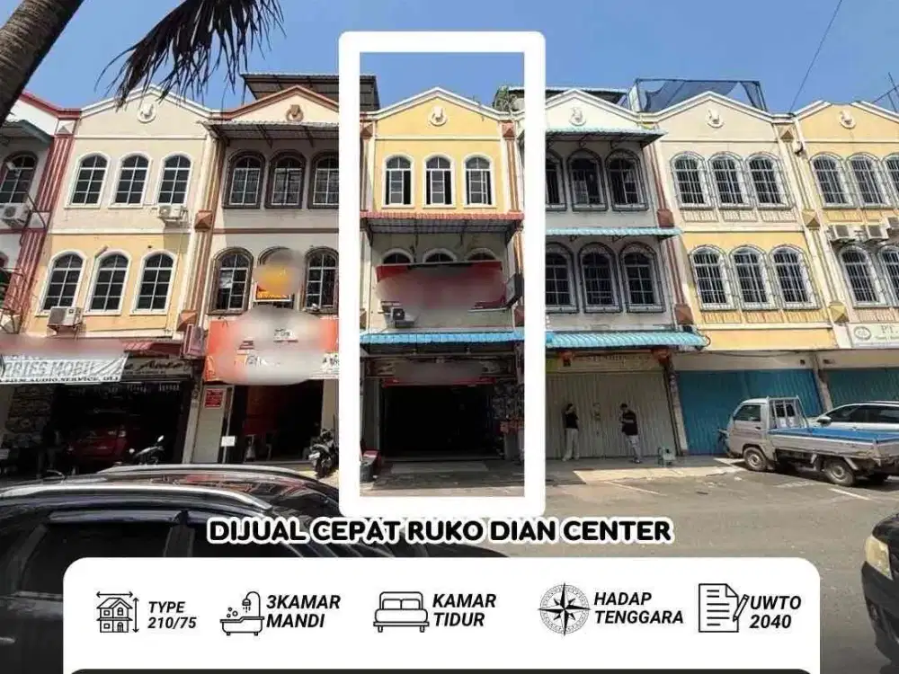 Dijual ruko Dian Center Nagoya batam